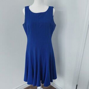 Calvin Klein Blue mid length dress